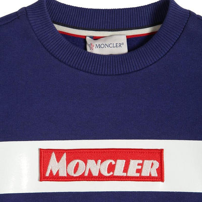 Kids Moncler Navy Logo Sweatshirt