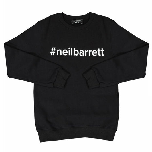 Kids Neil Barrett Black Logo Sweatshirt