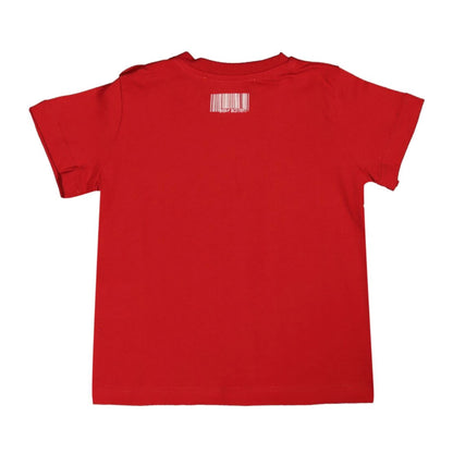 Infant Neil Barrett Red Logo Tee