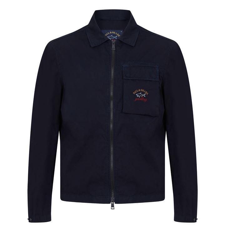 Kids Paul & Shark Navy Overshirt