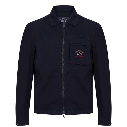 Kids Paul & Shark Navy Overshirt