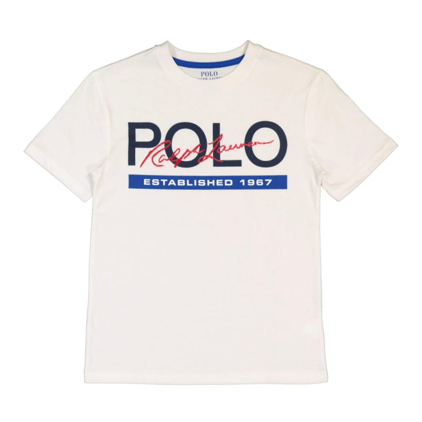 Kids Ralph Lauren White POLO T-Shirt