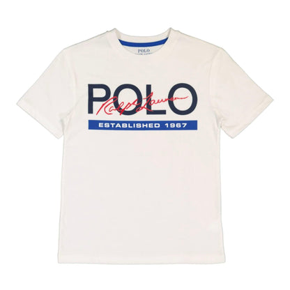 Kids Ralph Lauren White POLO T-Shirt