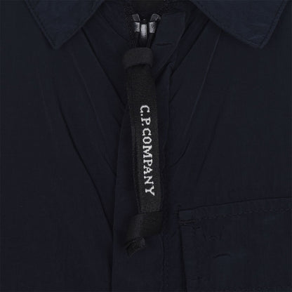 Kids CP Company Navy Chrome Overshirt