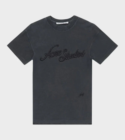 Logo T-shirt Vintage Black