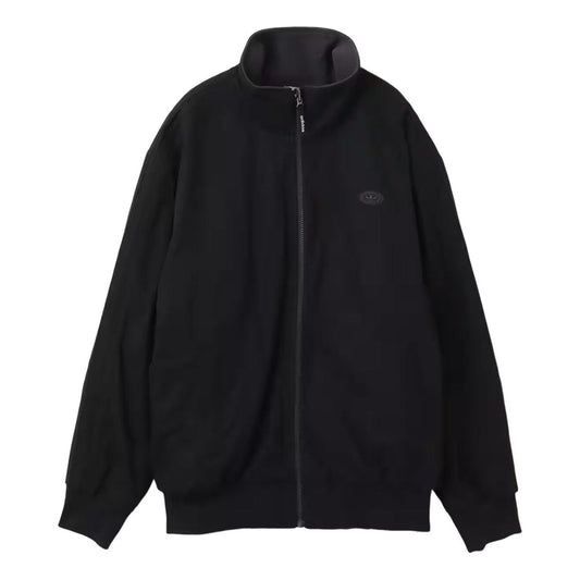 adidas Firebird Jacket Asia Sizing 'Black Carbon' KS6843