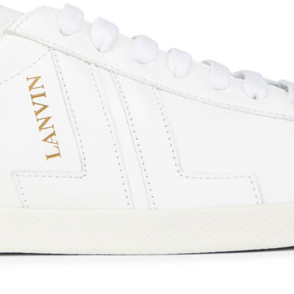 Lanvin White Logo Sneakers