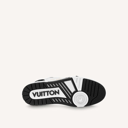 LOUIS VUITTON TRAINER MONOGRAM DENIM BLACK