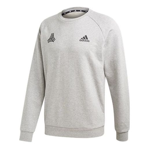 adidas Soccer/Football Sports Loose Pullover light grey FU3662