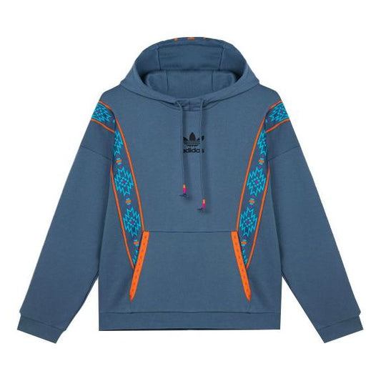 adidas originals Fp Print Sports Pullover For Men Blue GU1544