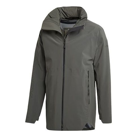 adidas Myshelter 3IN1 Outdoor Multifunction Long Sleeves Jacket Brown FP8452