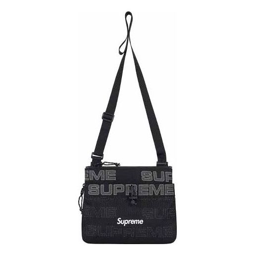Supreme Side Bag 'Black Grey' SUP-FW21-011