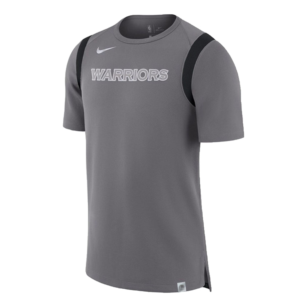 Nike Golden State Warriors Sports Short Sleeve Gray 920570-036