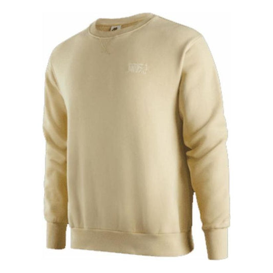 Men's Nike NAI-KE Cha Nai-Ke Cha Series Solid Color Round Neck Pullover Sports Team Gold DV5252-783