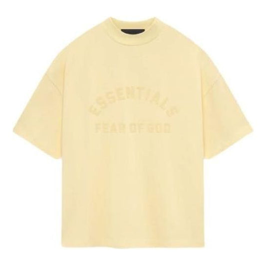 Fear of God Essentials Heavy Jersey T-Shirt 'Garden Yellow' 125SP242001F