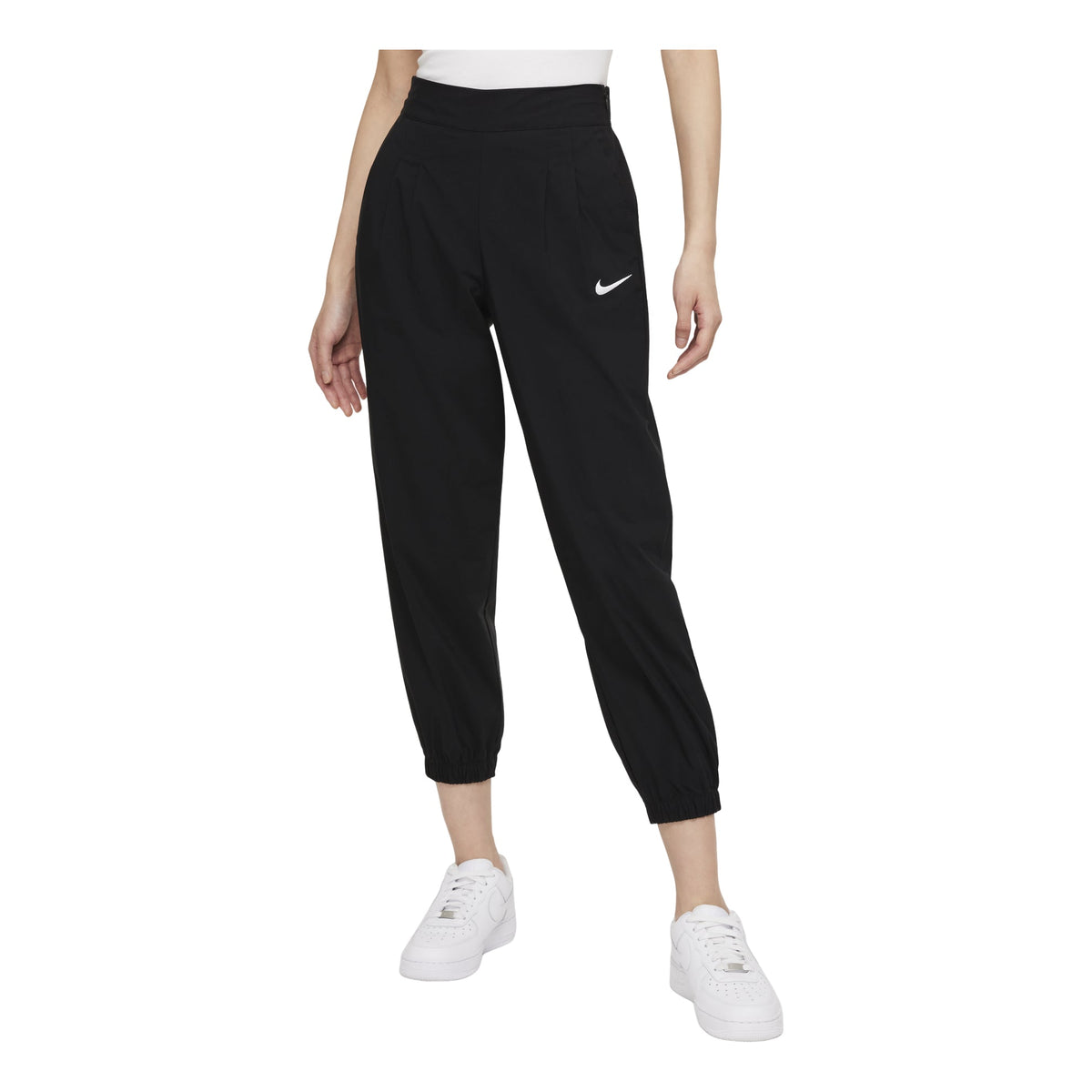 (WMNS) Nike Sportswear Icn Clsh Wvn Hr Jggr Causual Sports Ventilate Long Pant Black DD5049-010