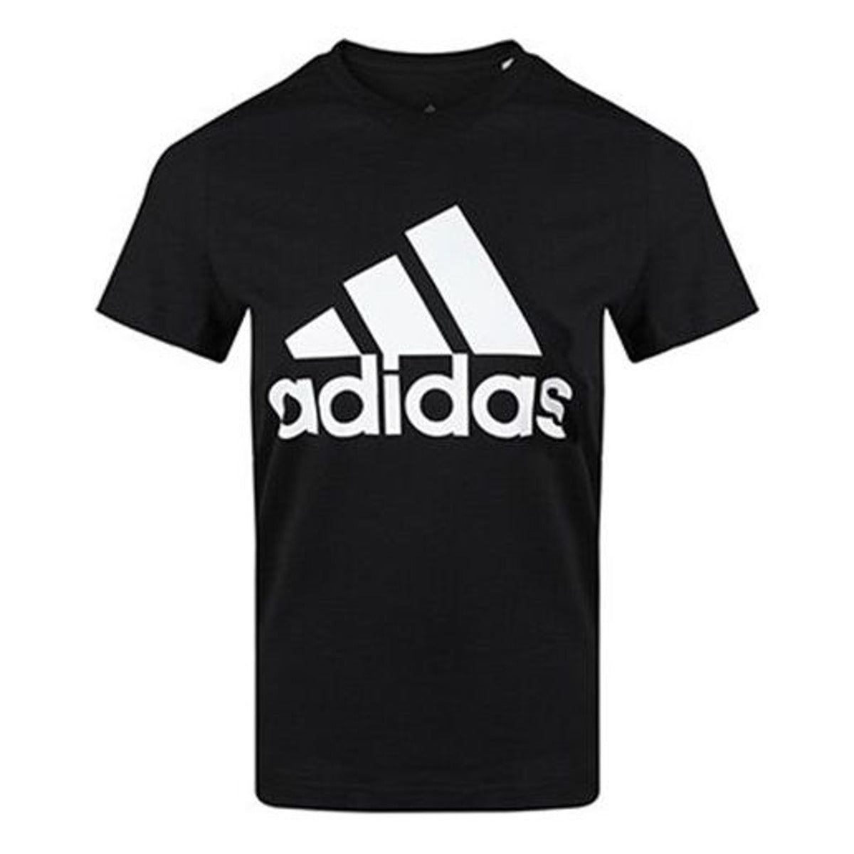 (WMNS) adidas Must Haves Badge of Sport T-Shirt Asia Sizing 'Black White' FQ3237