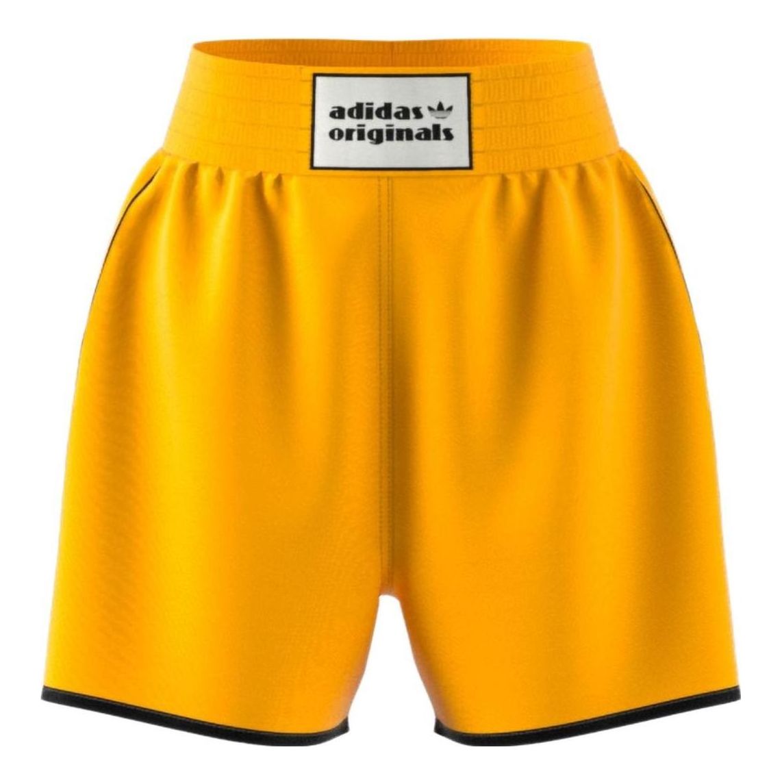 (WMNS) adidas Boxing Shorts 'Yellow' IC8508