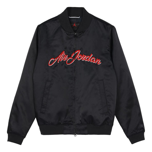 Air Jordan MA-1 aviator Jacket baseball uniform Black CD5760-010