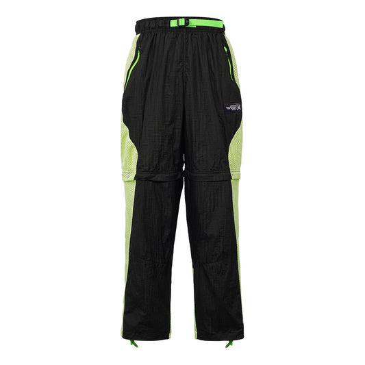 Air Jordan 23 Engineered Splicing Mesh Breathable Detachable Sports Pants Black DA5621-010