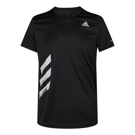 adidas Run It Tee Pb Sports Short Sleeve Black FR8382