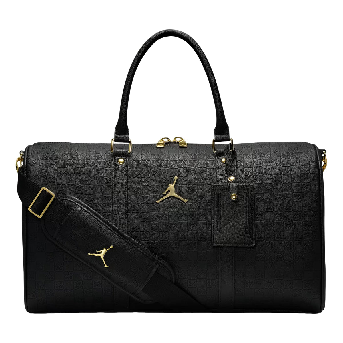 Jordan Monogram 25L Duffle Bag 'Black Gold' HV2856-011