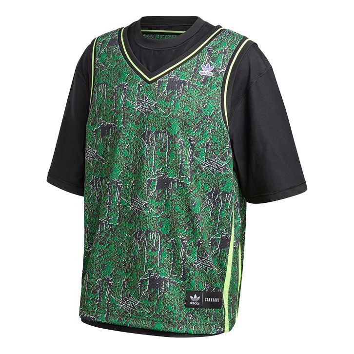 adidas originals x SANKUANZ Bb Jersey Asia Sizing T-shirt FS8916