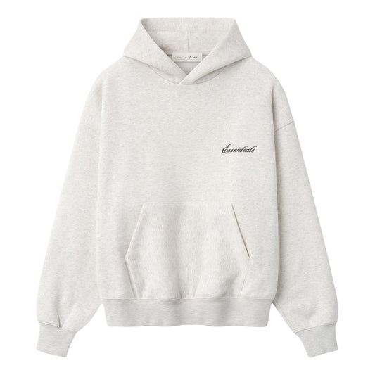 Fear of God Essentials Signature Classic Hoodie 'Oatmeal Heather' 192AS264731F