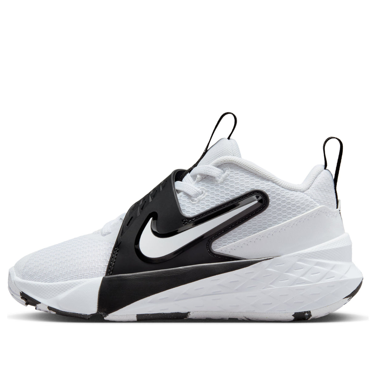 (PS) Nike Team Hustle D 12 'White Black' HF6280-101