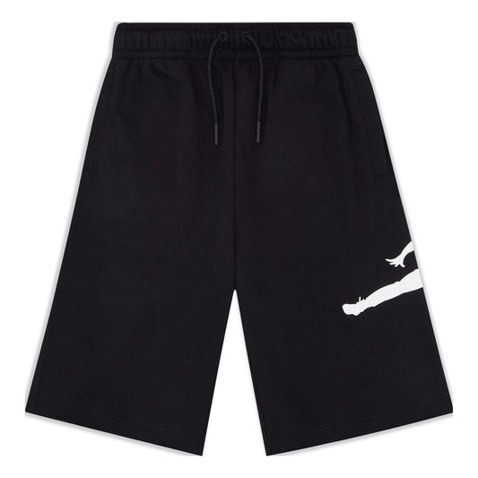 (GS) Air Jordan Fleece Active Shorts 'Black White' HA7453-010