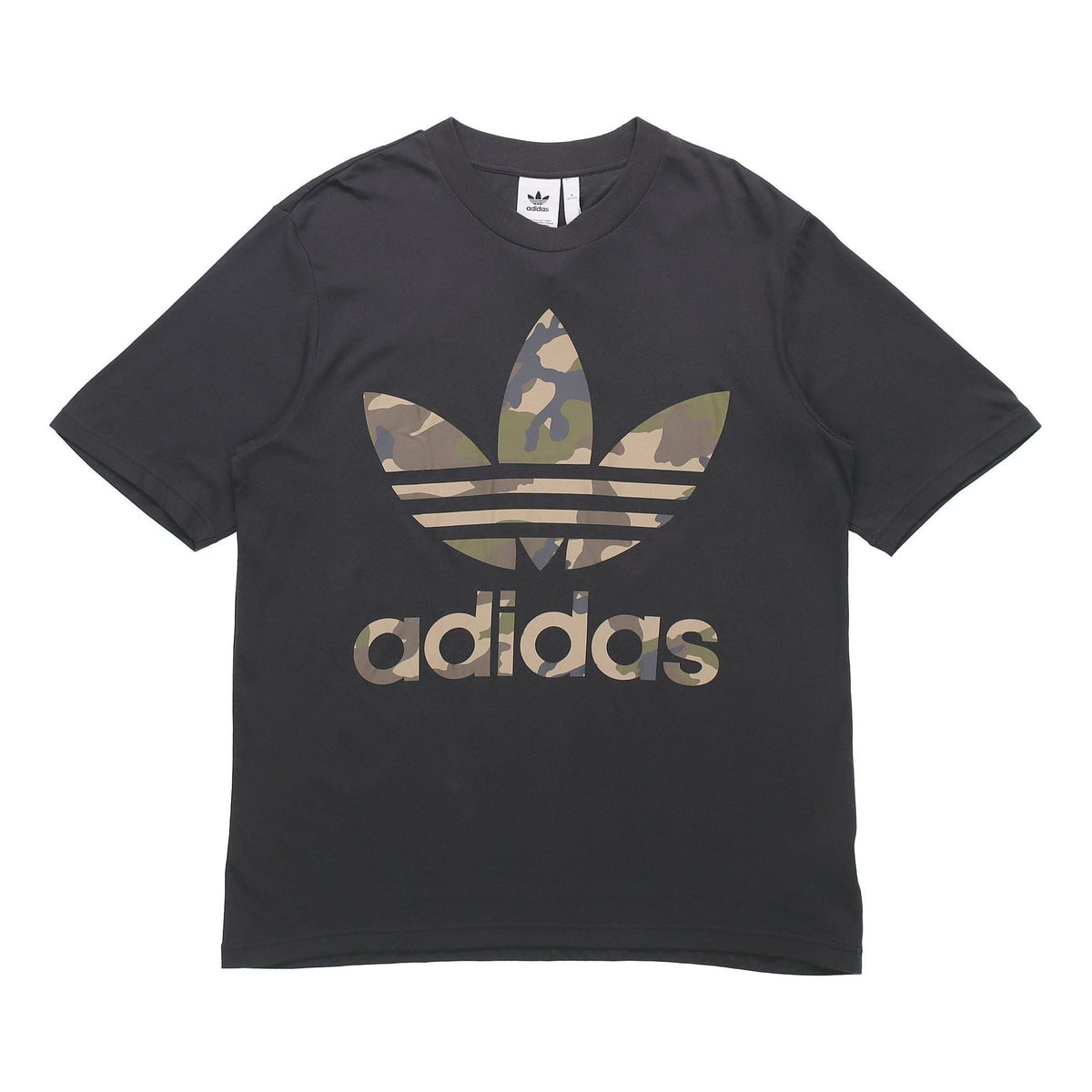 adidas originals Logo Short Sleeve Men's Black DX4203