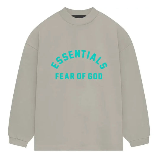 Fear of God Essentials Heavy Jersey Long-Sleeve T-shirt 'Seal' 125SP242015F