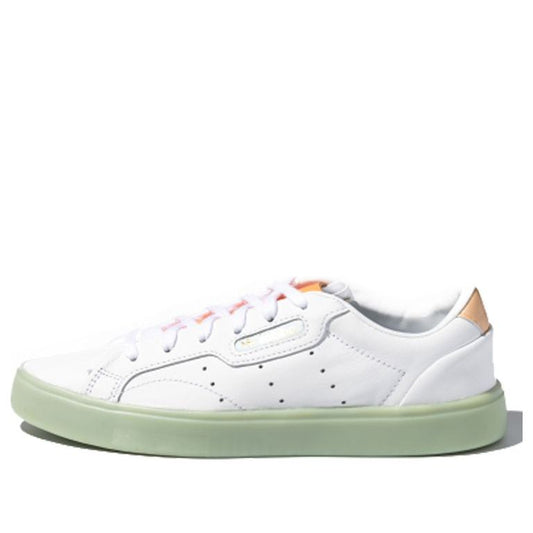 (WMNS) adidas Sleek 'White Amber Tint' FW5464