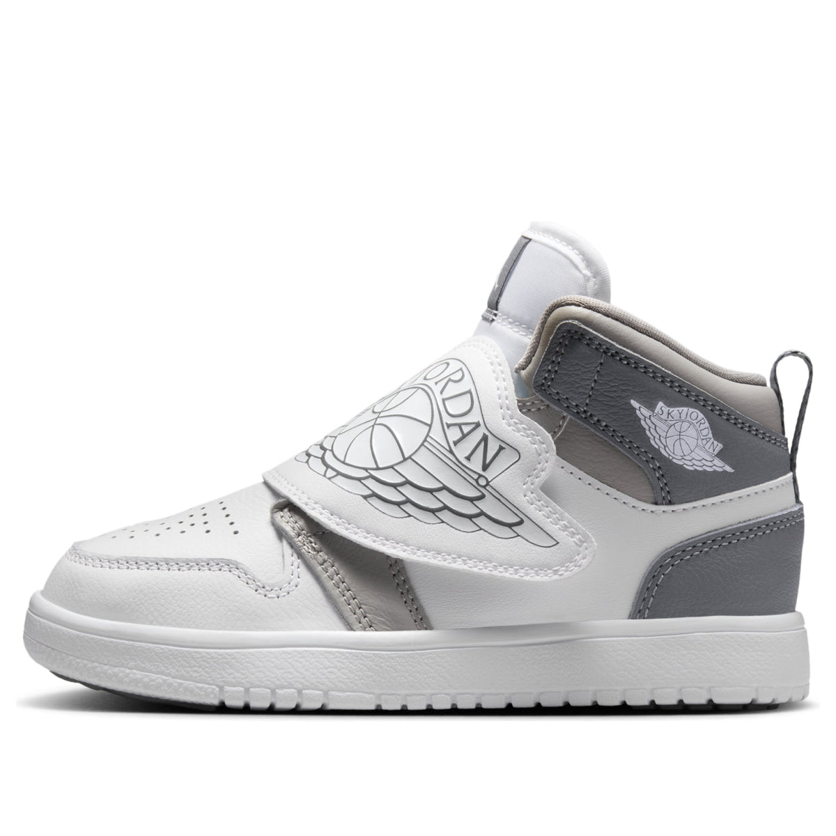 (PS) Air Jordan Sky Jordan 1 'Medium Grey White Cool Grey' BQ7197-011