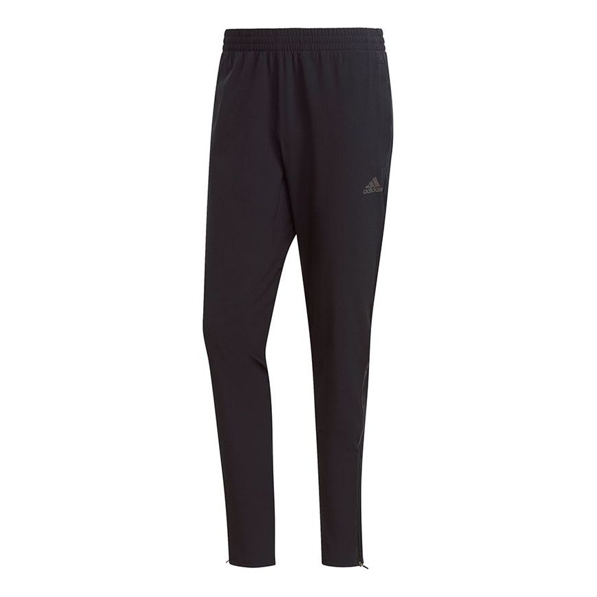 adidas Astro Pant M Logo Casual Sports Running Breathable Pants Black H64736