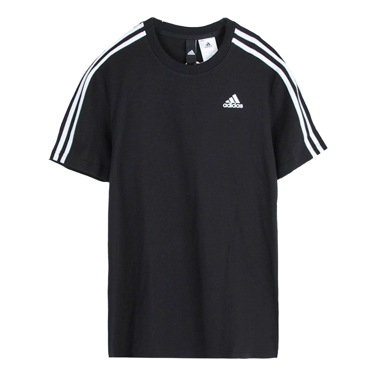 adidas Casual Sports Training Round Neck Short Sleeve Black S98717