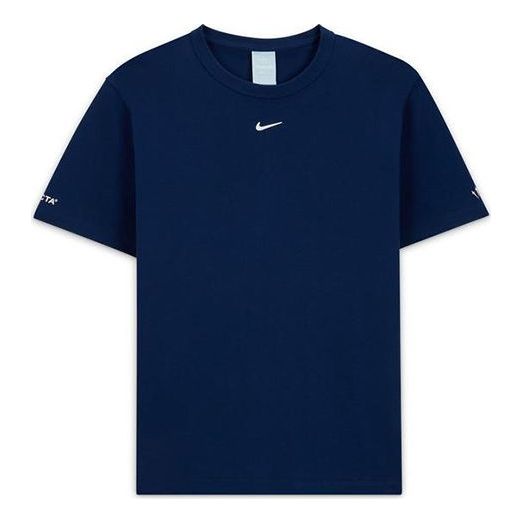 Nike x NOCTA Drake Cardinal Stock Logo T-Shirt 'Blue' DJ5952-492