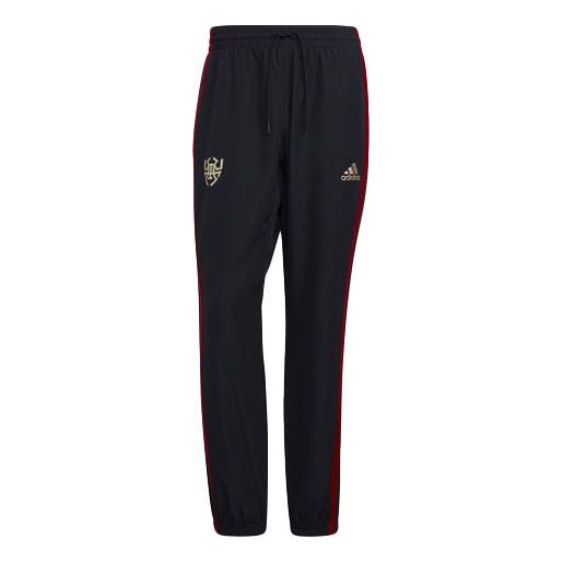 adidas Cny Don Pant Printing Loose Basketball Sports Pants Black GN5377