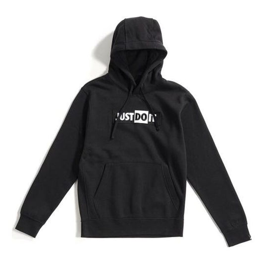 Nike Sportswear Logo Fleece Pullover Black CJ4776-010