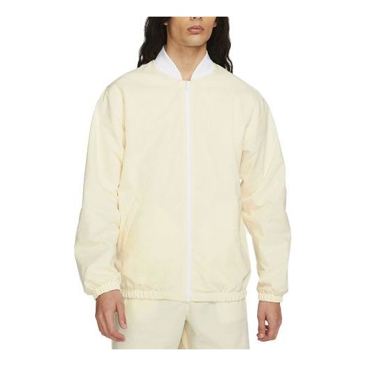 Nike SB Skateboard Mesh Lightweight Casual Sports Skateboard Jacket White CW7146-113