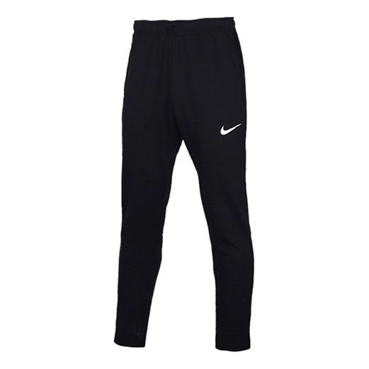 Nike Dri-FIT Knit Training Sports Long Pants Black CJ4326-010