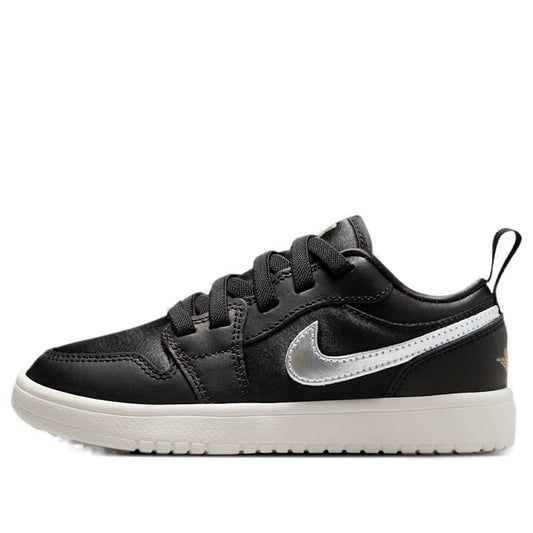 (PS) Air Jordan 1 Low ALT SE 'Black Silver Sail Gold' FZ3920-001