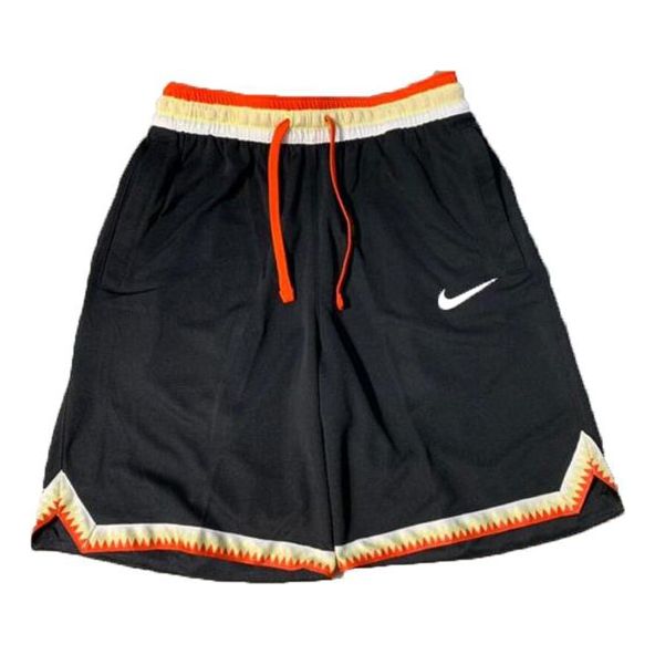 Nike DRI-FIT DNA Basketball Short Men Black/Orange AT3151-014