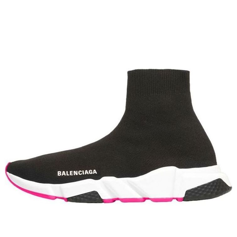 (WMNS) Balenciaga Speed Trainer 'Black Pink Sole' 587280W17251915