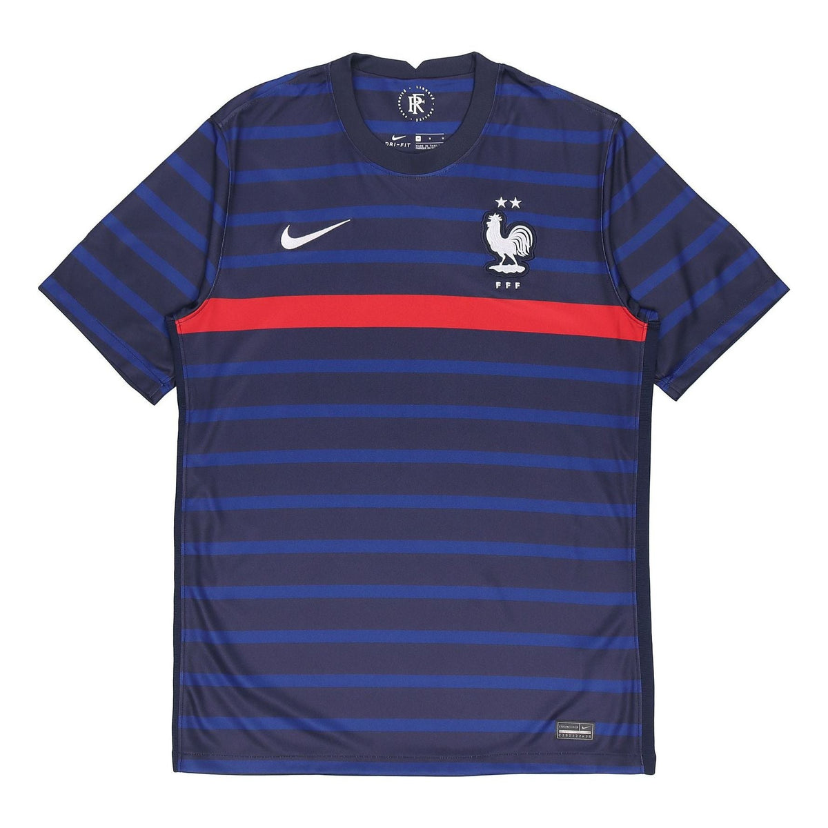 Nike 20-21 Season European Cup Home Fan Edition Casual Sports Training Jersey Short Sleeve Blue CD0700-498
