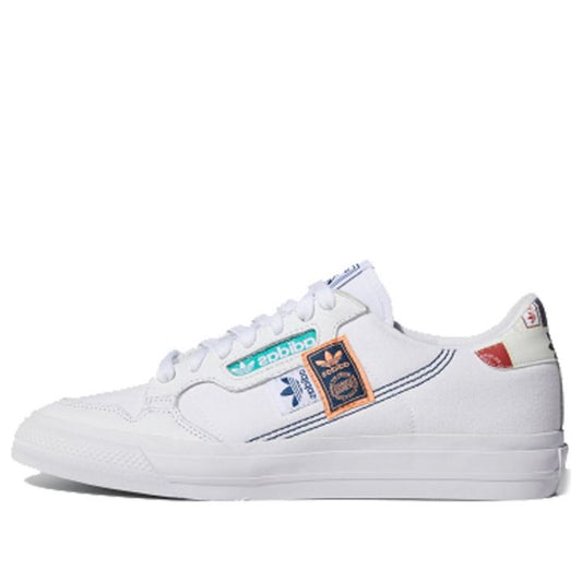 adidas Continental Vulc 'White Blue Green' FX3810