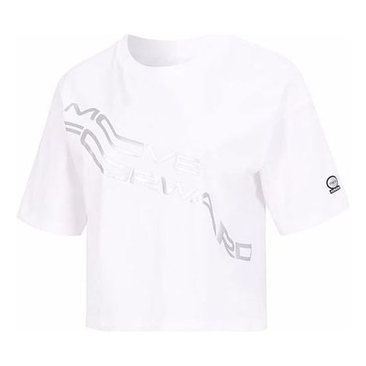(WMNS) adidas Neo Logo T-Shirts 'White' IA6757