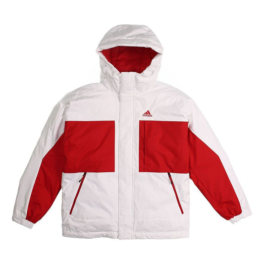 adidas Sports Hooded Down Jacket Men White GF0082