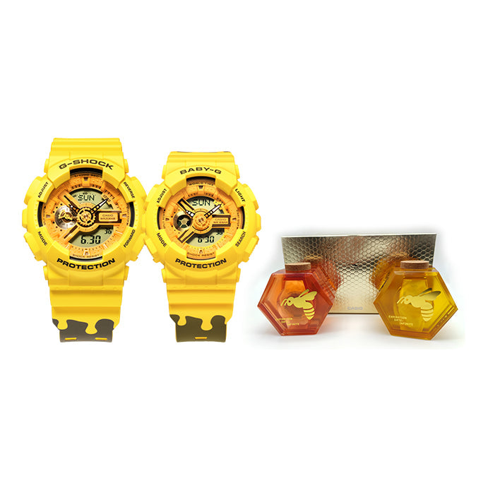 CASIO G-Shock Analog-Digital 'Yellow' SLV-22A-9APFH