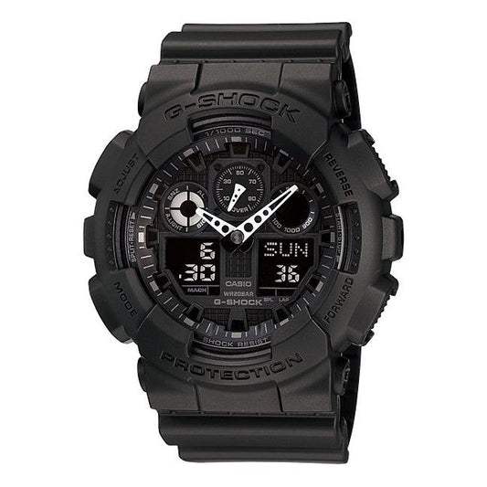 CASIO G-Shock Analog-Digital 'Black' GA-100-1A1